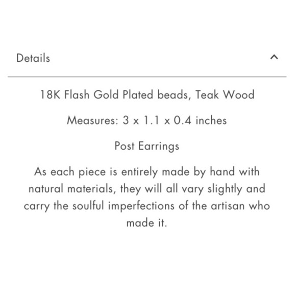 Capucine De Wulf Chandelier Wood Earrings - Picture 9 of 9